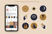 Boho Mystical collection, an Illustration by ms Julia Nova (Thumbnail 4 of 7)