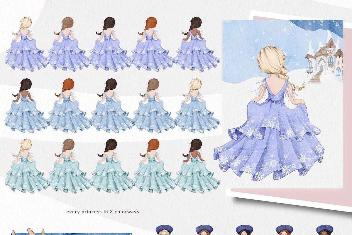Enchanted Christmas Illustrations, a Graphic by Pretty Little Lines (Photo 9 of 21)