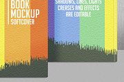 Book Mockup Hardcover Front View, a Print Template by ArtefShop (Thumbnail 2 of 8)