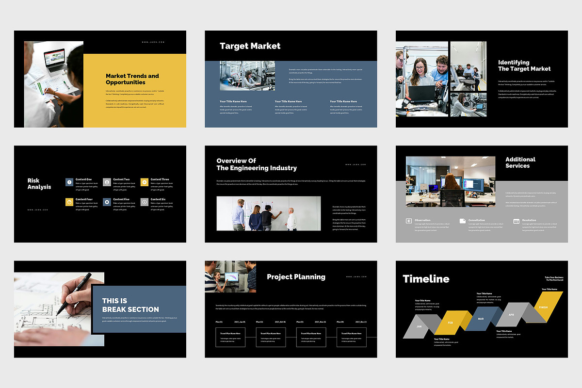 Jaon : Engineering Business Keynote, a Presentation Template by Punkl Camp (Photo 3 of 9)
