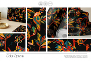 Jungle & Wildlife Abstract Folk Art, a Wallpaper Graphic by Luiz da Rolt Grathwohl (Thumbnail 3 of 10)