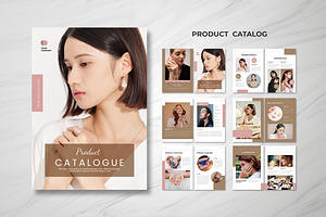 Pink Jewellery Fashion Catalog, a Brochure Template by UICreative