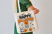 Skeleton Coffee Happy Halloween PNG, a Seasonal Illustration by DreamCafeArt (Thumbnail 6 of 7)