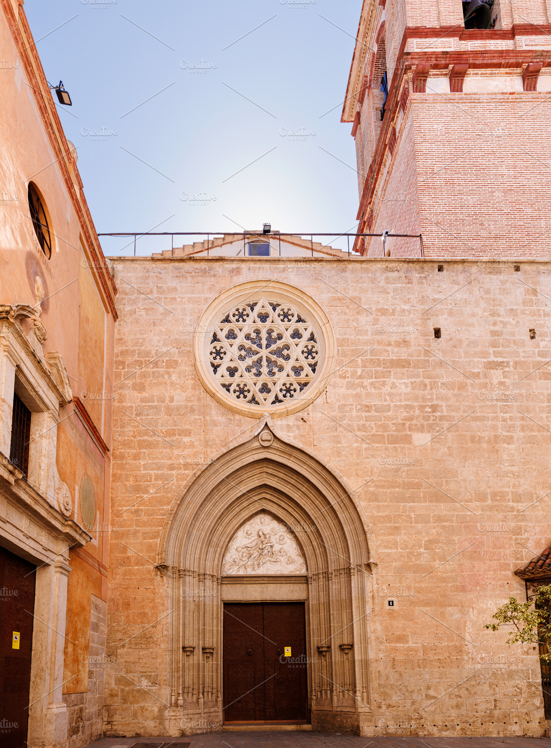 Facade of the Saint Nicholas Church in Valencia, an Arts & Entertainment Photo by Bepslabor