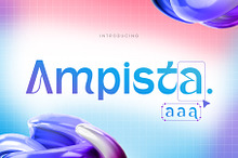 Ampista – Stylish Modern Font