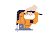 Repair, building tools in hands set, a Work Illustration by Good Studio (Thumbnail 4 of 9)