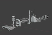 Low Poly Gym Equipments, an Object 3D Model by Artem Varnitsin (Thumbnail 6 of 6)
