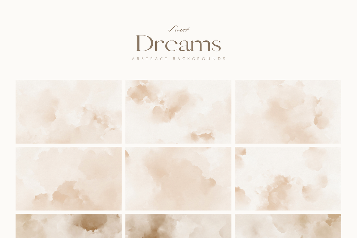 Beige and Blue Abstract Backgrounds, a Texture Graphic by Altea Design Studio (Photo 14 of 14)