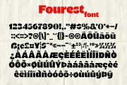 Fourest - The Bold Typeface, a Sans Serif Font by overlaytemplates (Thumbnail 5 of 5)