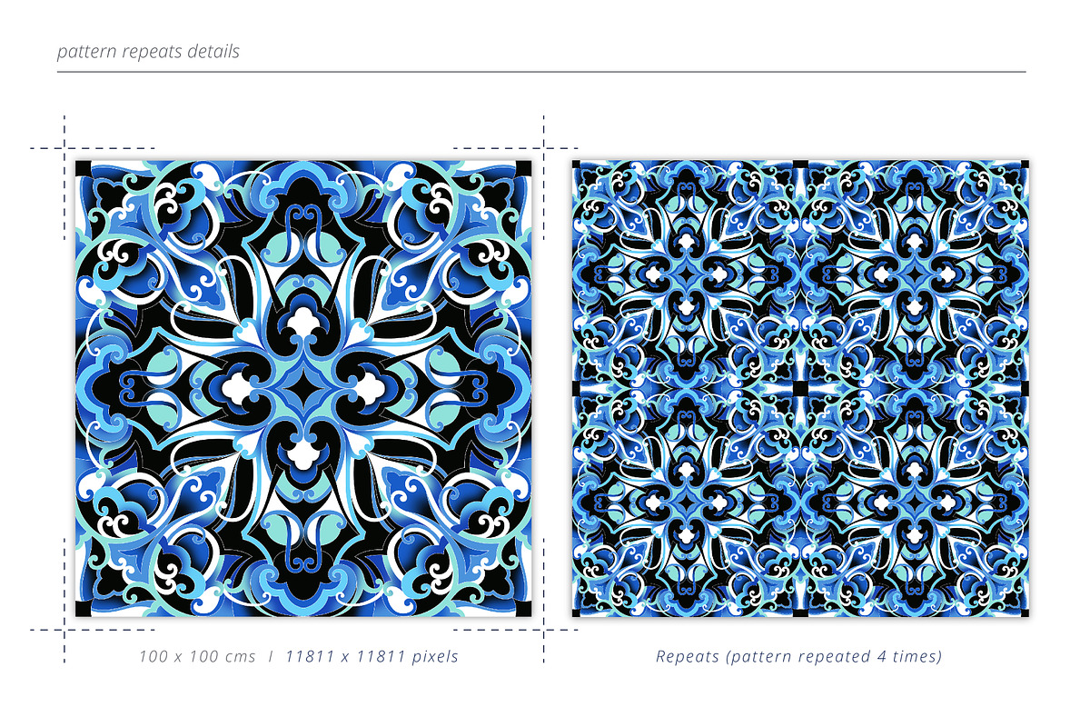 Vibrant Swirls Seamless Pattern, a Pattern Graphic by ASTUDIO (Photo 4 of 7)