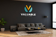 PSD Logo Mockup in Modern Office, a Product Mockup by Ayy (Thumbnail 9 of 24)