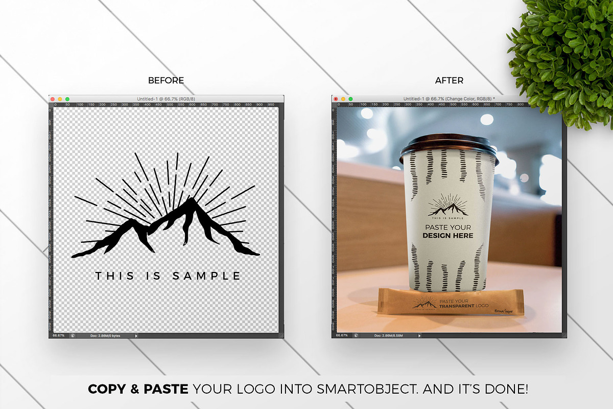 Coffee Cup Mockup Photorealistic, a Cups & Container Mockup by MockUpgrade (Photo 2 of 8)