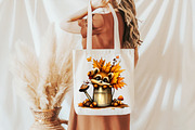 Whimsical Autumn Raccoon Clipart, a Seasonal Illustration by Designworld (Thumbnail 8 of 8)