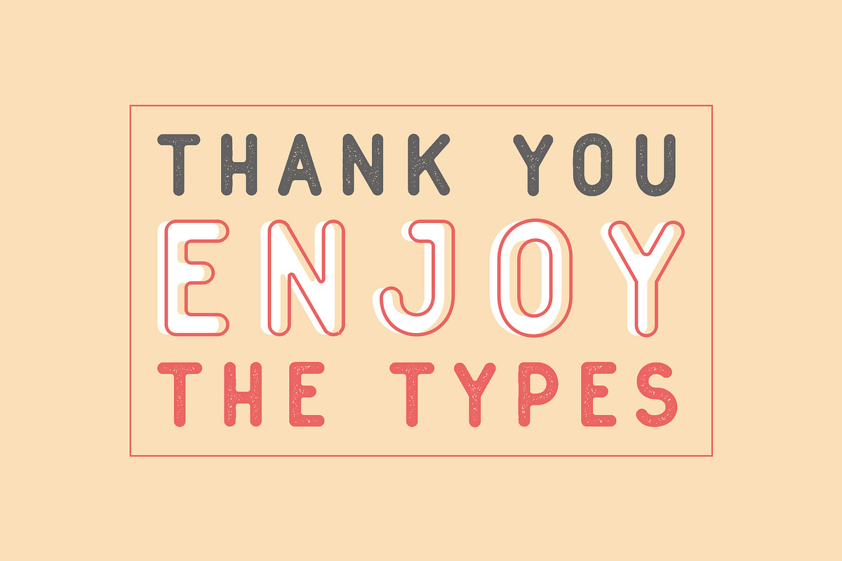 Thrillington || FONT DUO, a Sans Serif Font by Rochart (Photo 10 of 10)