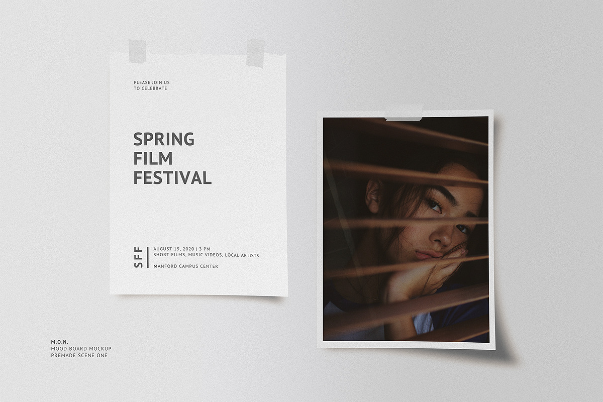 Emma: 7 Moodboard Scenes & Mockups, a Social Media Template by Artcoast Std. (Photo 2 of 9)