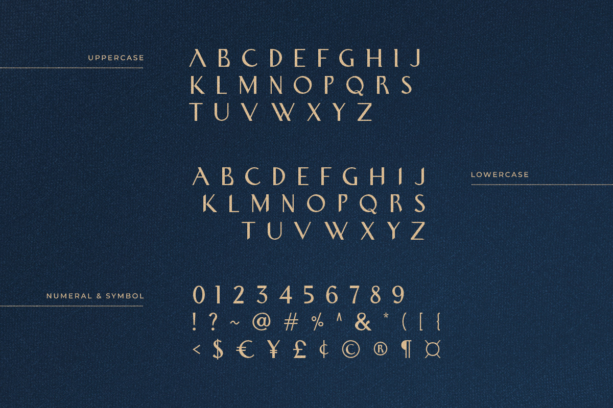 Noveau – Prestige & Elegant, a Sans Serif Font by Tammami (Photo 9 of 9)