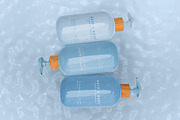 3d Dispenser Bottles Mockup, a Packaging Mockup by The Rose Project (Thumbnail 2 of 4)