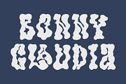 Vealleaes Experimental Display Font, a Handwritten Font by Maulana Creative (Thumbnail 4 of 7)