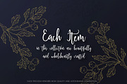Golden Autumn Berries Background Set, a Background Graphic by Euonia Meraki (Thumbnail 6 of 15)