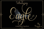 Eagle Font, a Script Font by Naqsya.Co (Thumbnail 1 of 7)