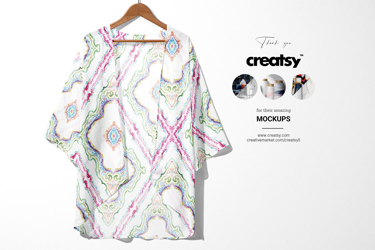 Ethnique, hand painted watercolours!, a Pattern Graphic by TSTUDIO (Photo 7 of 14)