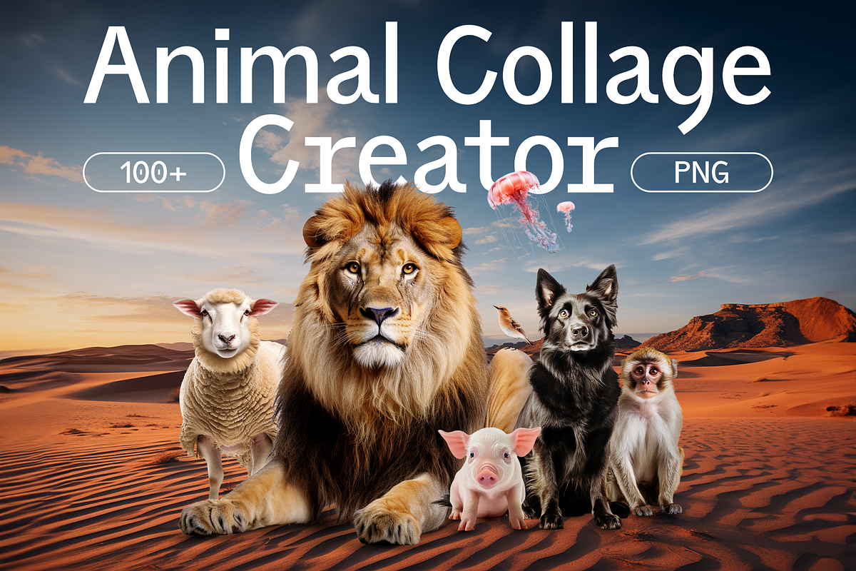 Animal Collage Creator, an Animal Photo by Salih Kizilkaya (Photo 1 of 5)