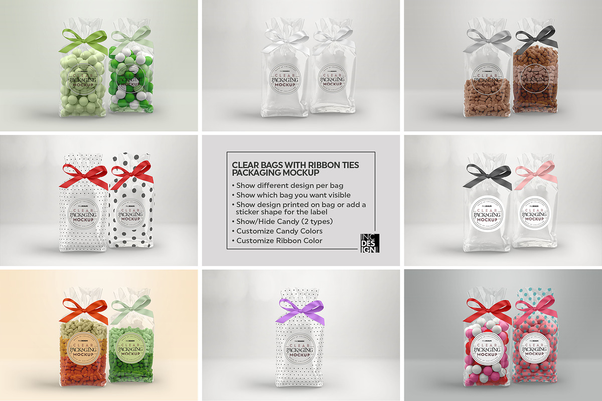03 Clear Container Packaging Mockups, a Packaging Mockup by INCDesign (Photo 15 of 26)