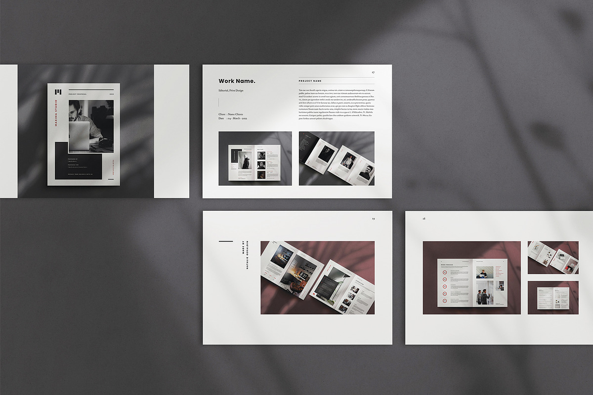 Design Portfolio and Resume, a Brochure Template by Occy Design (Photo 9 of 12)