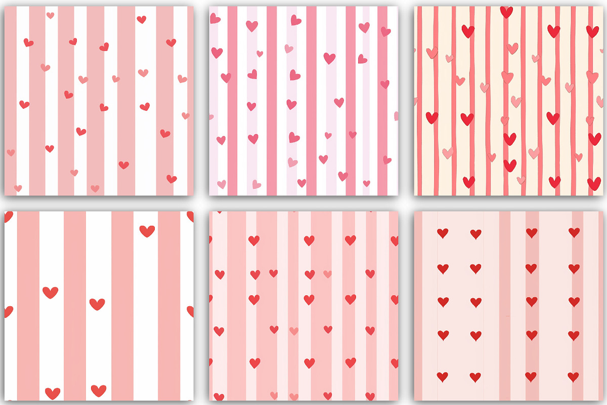 Hearts seamless pattern, a Pattern Graphic by DreamCafeArt