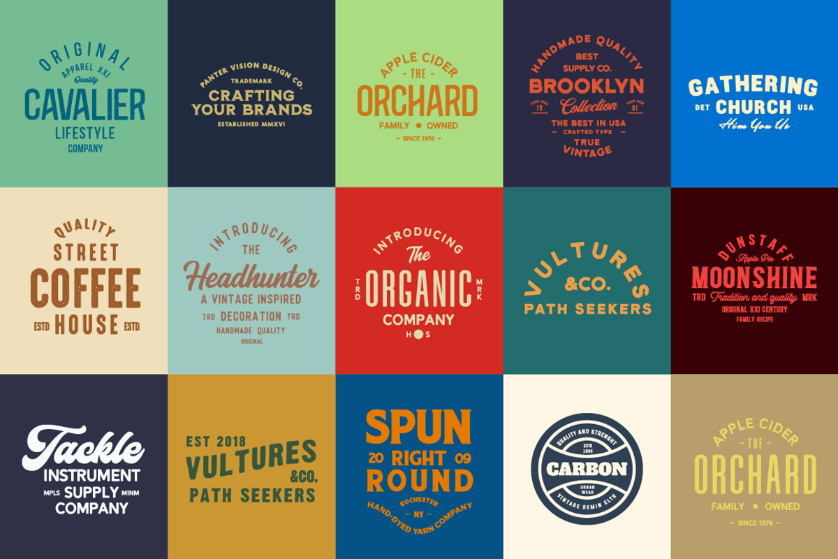 Vintage Badge Logo Collection, a Branding & Logo Template by Template Dealer
