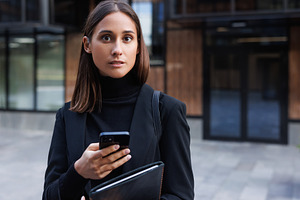 Portrait of a beautiful woman, a Business Photo by Artem Varnitsin