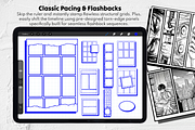 Comic Storyboard Procreate Stamps, a Brush Add-On by Selentaori Studio (Thumbnail 7 of 11)