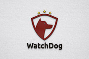 Dog Pet Animal Head with Guard Logo, a Branding & Logo Template by jongcreative (Thumbnail 1 of 4)