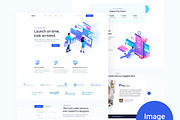 Amazing landing page bundle, a Landing Page Template by The Pixel (Thumbnail 3 of 3)