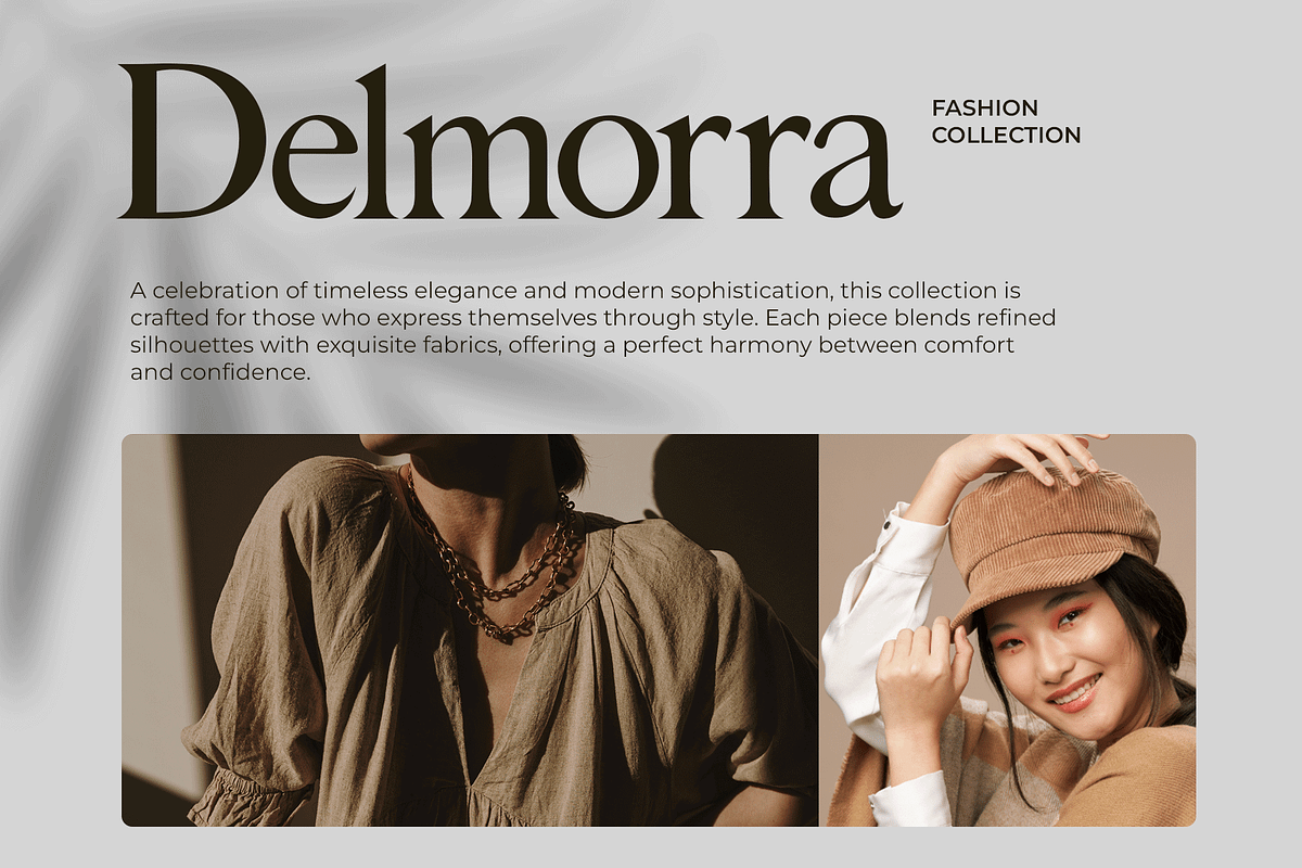 Velgrace – A Modern Serif Font, a Serif Font by overlaytemplates (Photo 2 of 5)