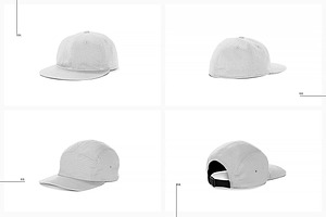 Snapback FullCap Mockup