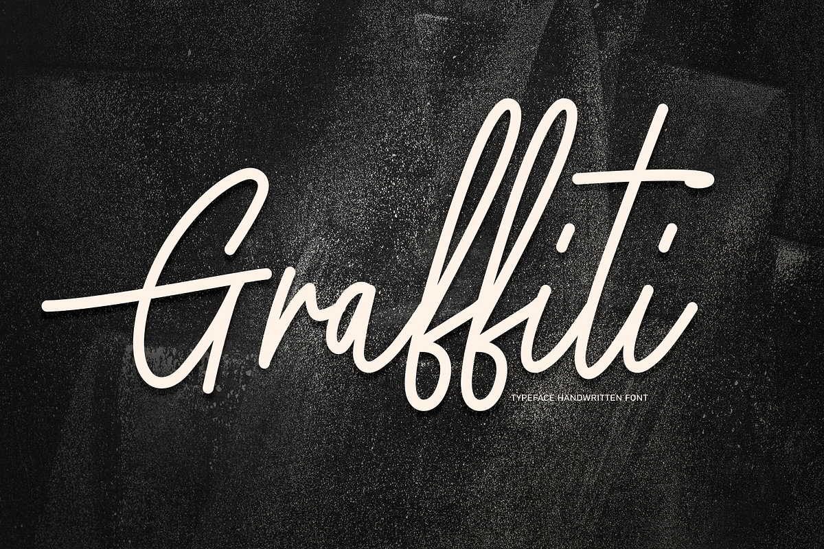 Graffiti | Script Font, a Script Font by Scratchones (Photo 1 of 8)
