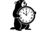 Cute Bear Silhouette Bundle, an Animal Illustration by Designer_Momina (Thumbnail 15 of 31)
