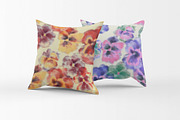 Anne. Blurred floral pattern, a Pattern Graphic by emeraldthue (Thumbnail 4 of 5)