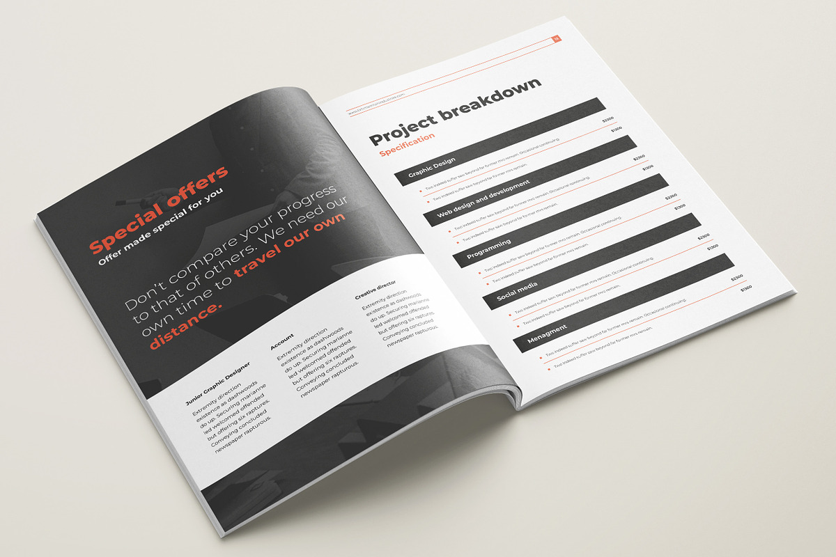 Business Proposal Template | Canva, a Brochure Template by DesVert (Photo 4 of 6)