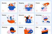 Ellsy Illustration Collections, an Education Illustration by Welovegraphics (Thumbnail 2 of 17)