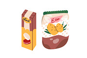 Grocery food products, snacks set, a Food Illustration by Good Studio (Thumbnail 4 of 6)