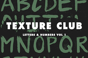 Letters & Numbers Vol 1