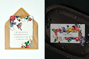 Watercolor Vintage Romantic Flowers, an Object Graphic by Kate Creative Studio (Thumbnail 3 of 10)