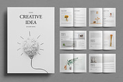 Minimalist Magazine Layout, a Magazine Template by ContestDesign (Thumbnail 1 of 3)