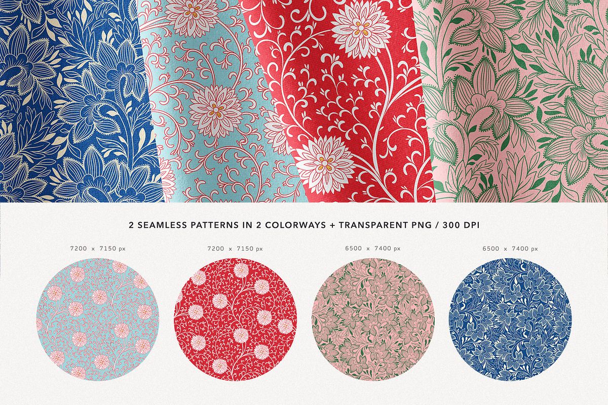 Chinese Exquisite Oriental Patterns, a Pattern Graphic by likorbut (Photo 3 of 4)