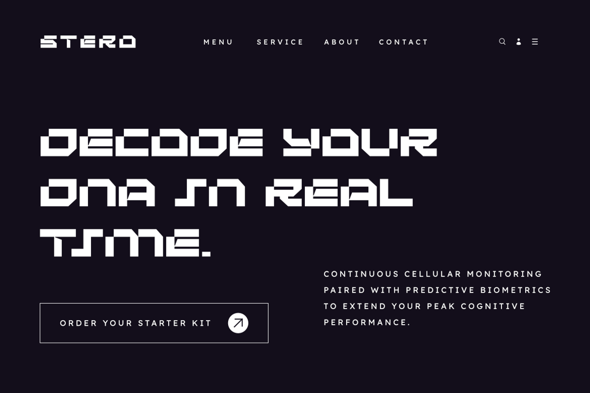 Netech - Modern Futuristic Tech Font, a Symbol Font by Masyafi Studio (Photo 6 of 8)