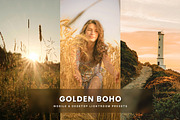 Golden Boho Lightroom Presets, a Preset Add-On by Brand Earth (Thumbnail 1 of 4)