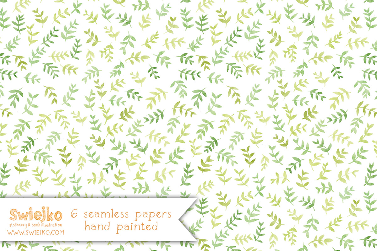 Watercolor Papers, Seamless, an Illustration by swiejko (Photo 3 of 3)