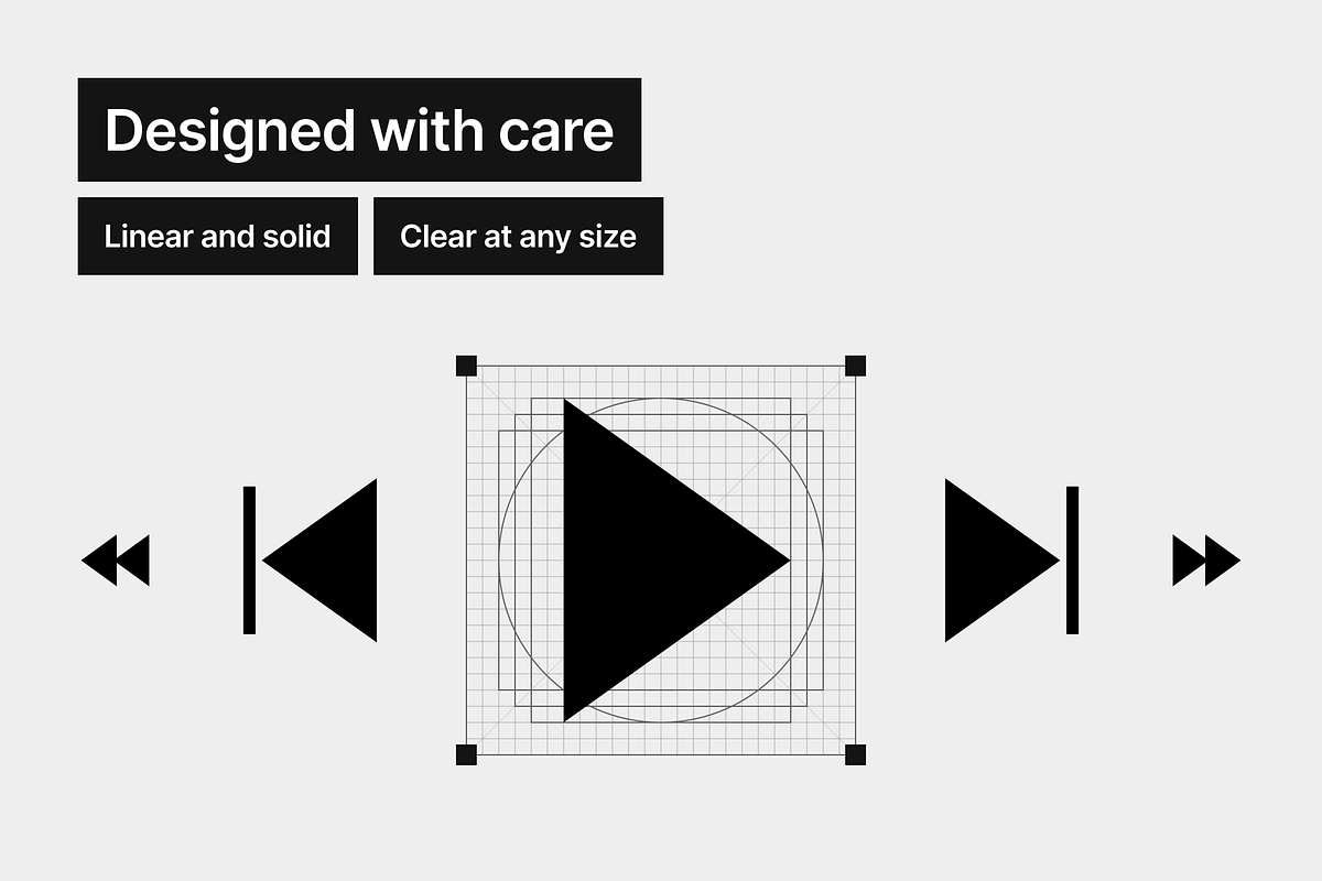 Media Controls Solid - 58 icons, a Solid Icon by Pictomate (Photo 3 of 7)